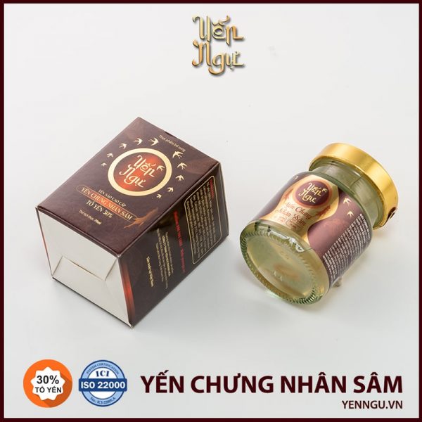 Yến chưng nhân sâm