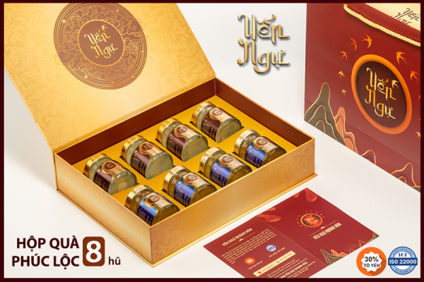 Hộp quà yến chưng Phúc Lộc